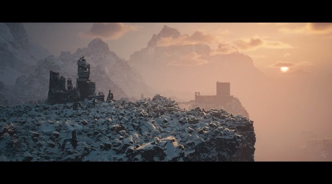 Skyrim Winterhold in Unreal Engine 5